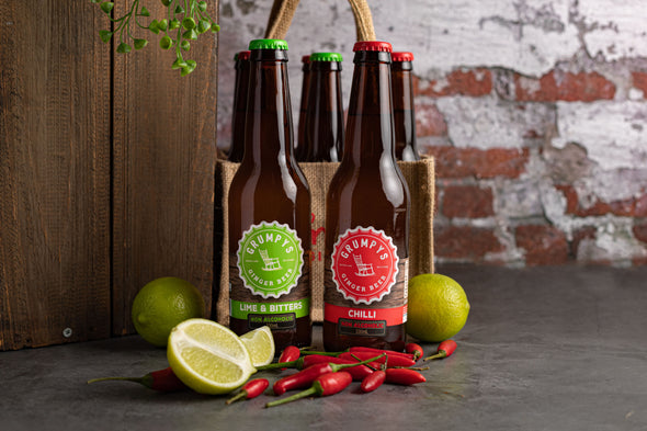GRUMPY'S GINGER BEER - MIXED 6 PACK