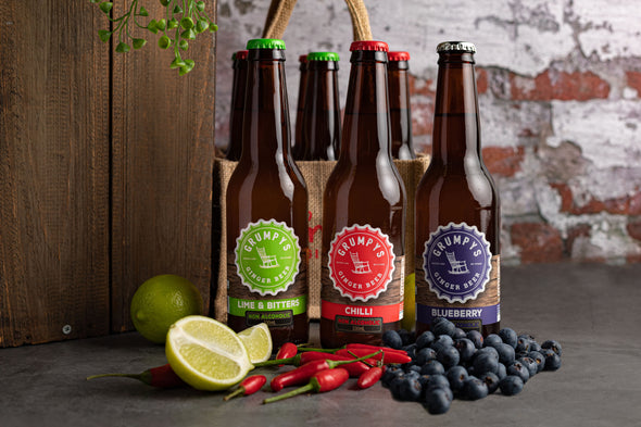 GRUMPY'S GINGER BEER - MIXED 6 PACK