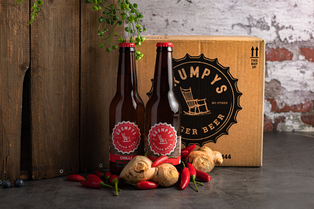 GRUMPYS GINGER BEER - CARTON – Grumpy's Ginger Beer